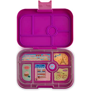Yumbox Original Leakproof Bento Lunch Box Container for Kids (Bijoux Purple)