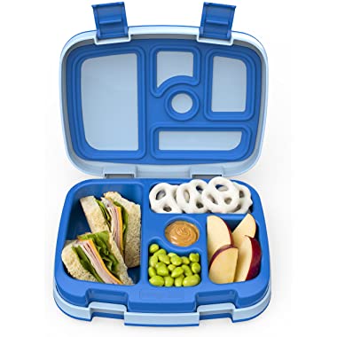 Bentgo Kids Childrens Lunch Box - Bento-Styled Lunch Solution Offers Durable, Leak-Proof, On-the-Go Meal and Snack Packing