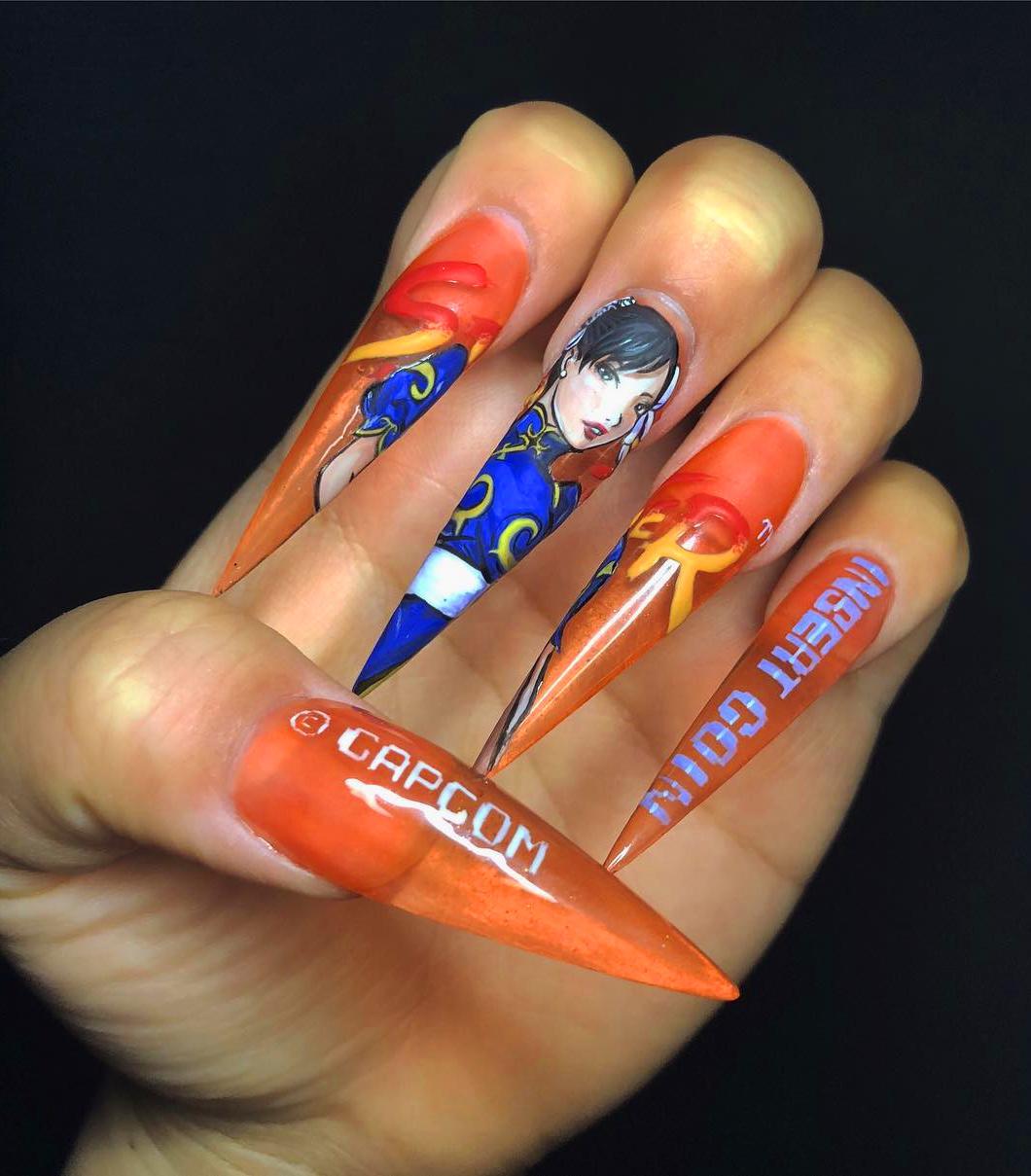 10+ Beautiful  Acrylic Nails To Stand Out From The Crowd