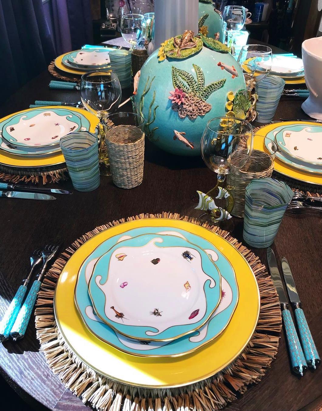 Summer Table Decorations; Summer Decor Dining Room Decor; Bright Color Table Decorations; Romantic Home Decorations; Lemon Table Decorations Center Pieces #roomdecor
