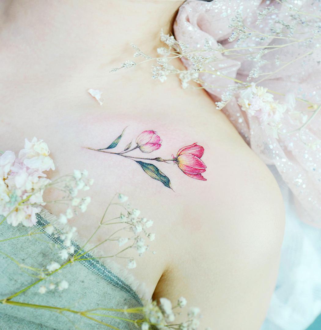 80 Gorgeous Looking Watercolor Tattoo Ideas