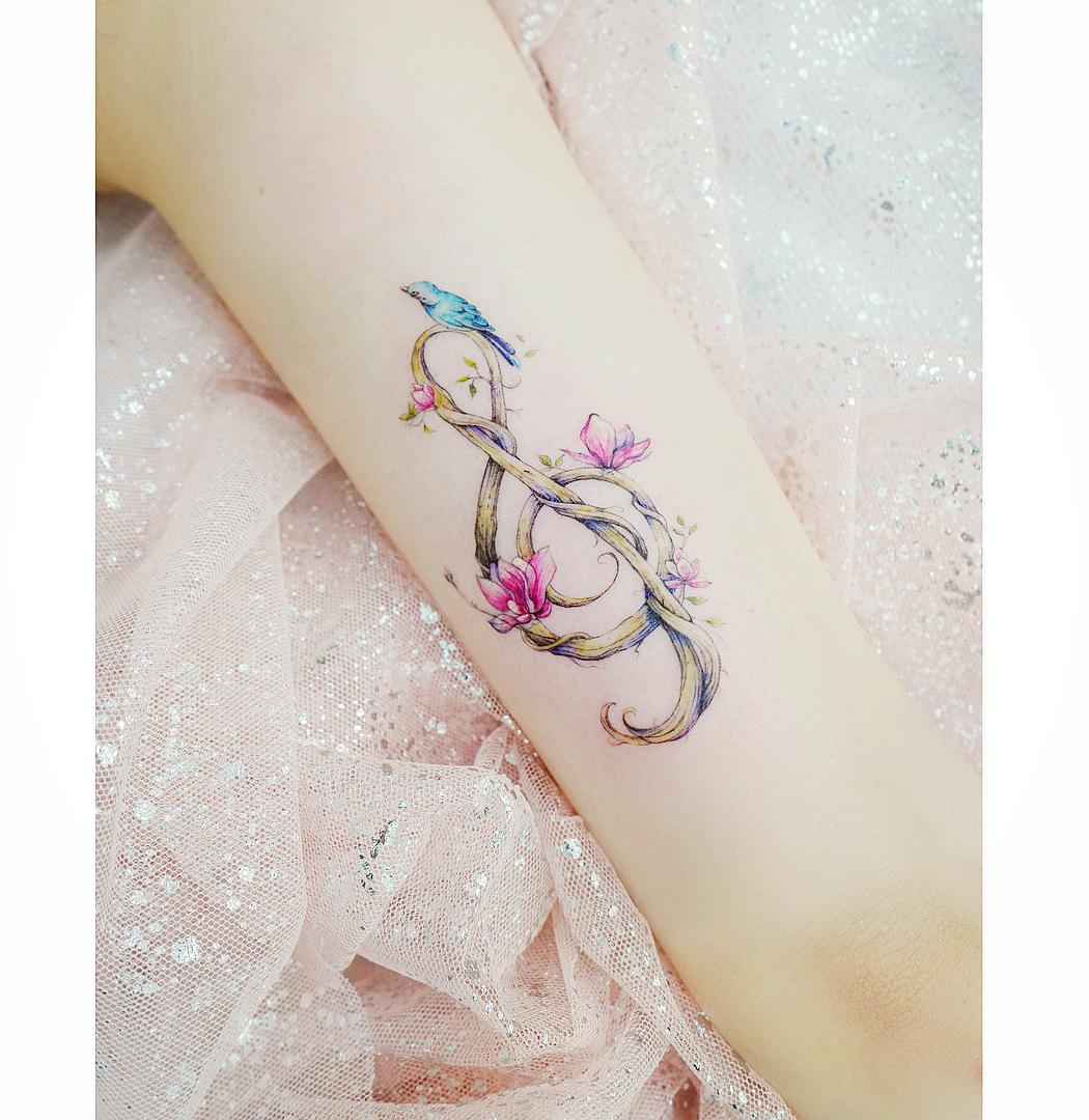 80 Gorgeous Looking Watercolor Tattoo Ideas