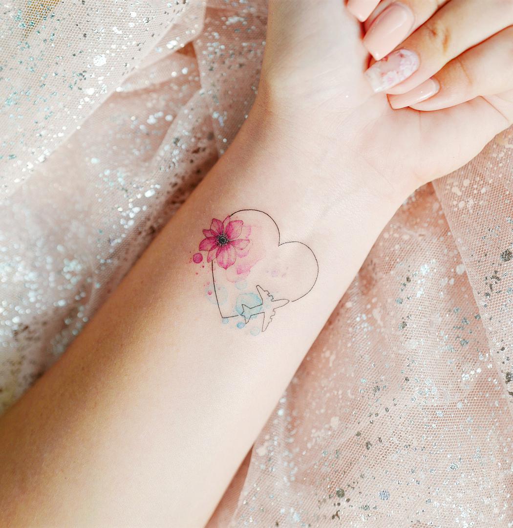 80 Gorgeous Looking Watercolor Tattoo Ideas