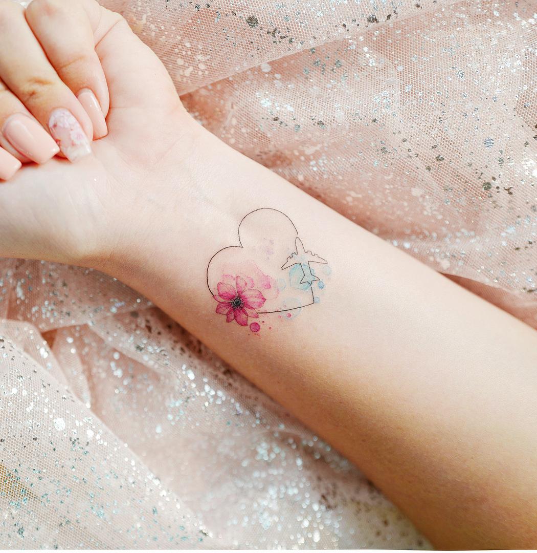 80 Gorgeous Looking Watercolor Tattoo Ideas