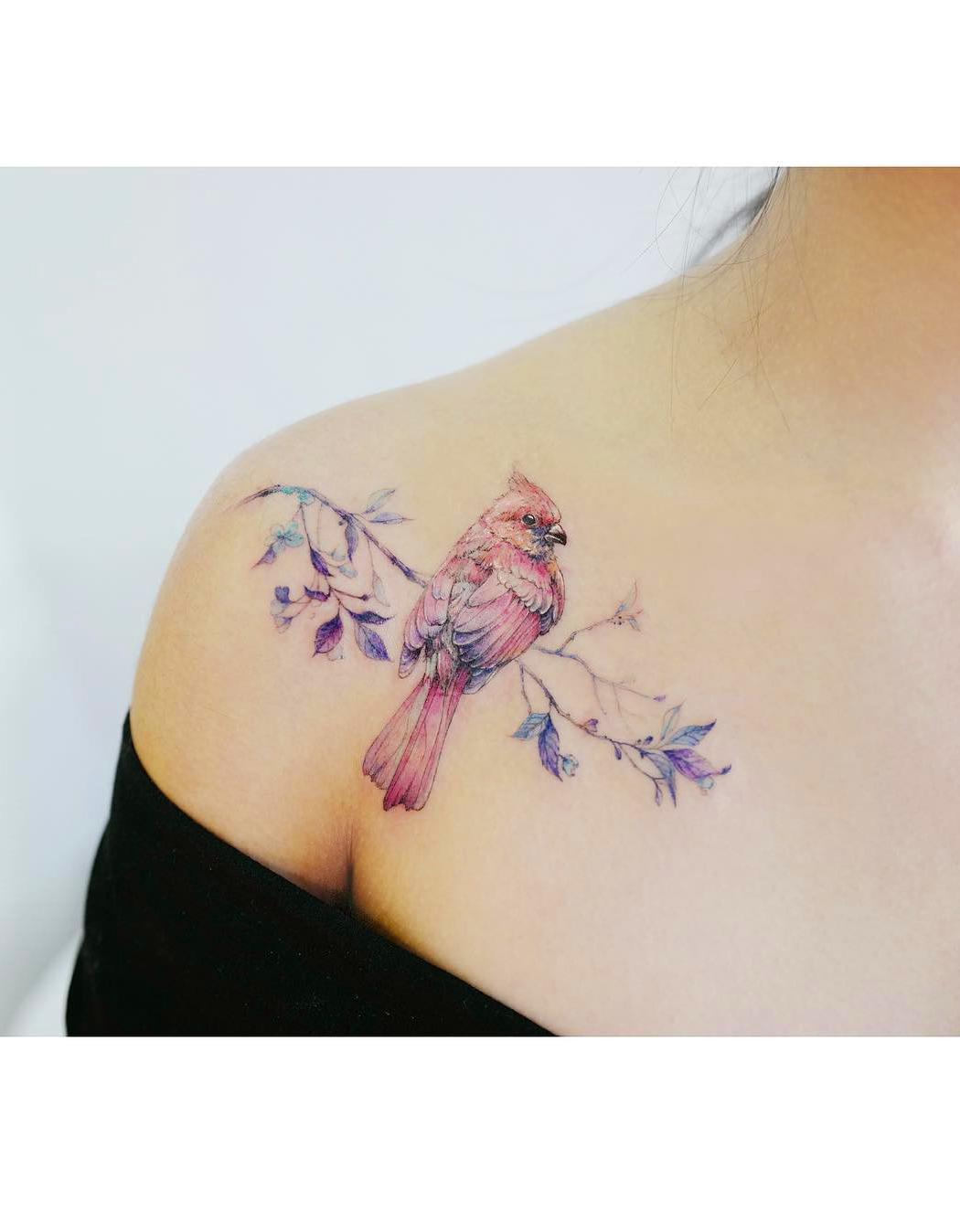 80 Gorgeous Looking Watercolor Tattoo Ideas