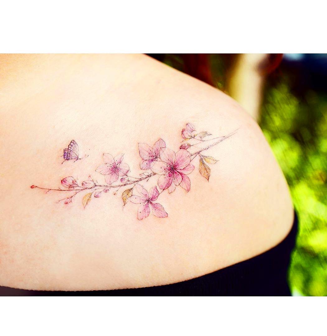 80 Gorgeous Looking Watercolor Tattoo Ideas