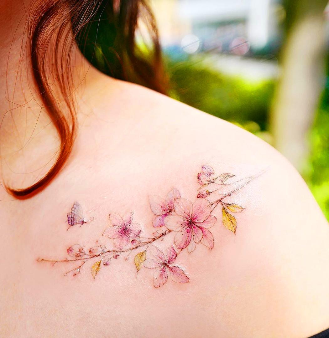 80 Gorgeous Looking Watercolor Tattoo Ideas