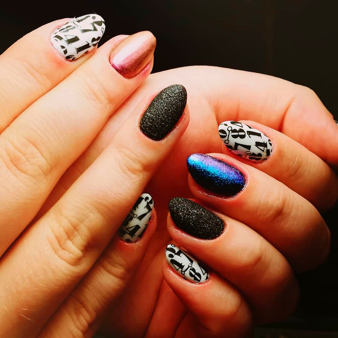 35 Simple Fall Acrylic Nails Designs In 2019