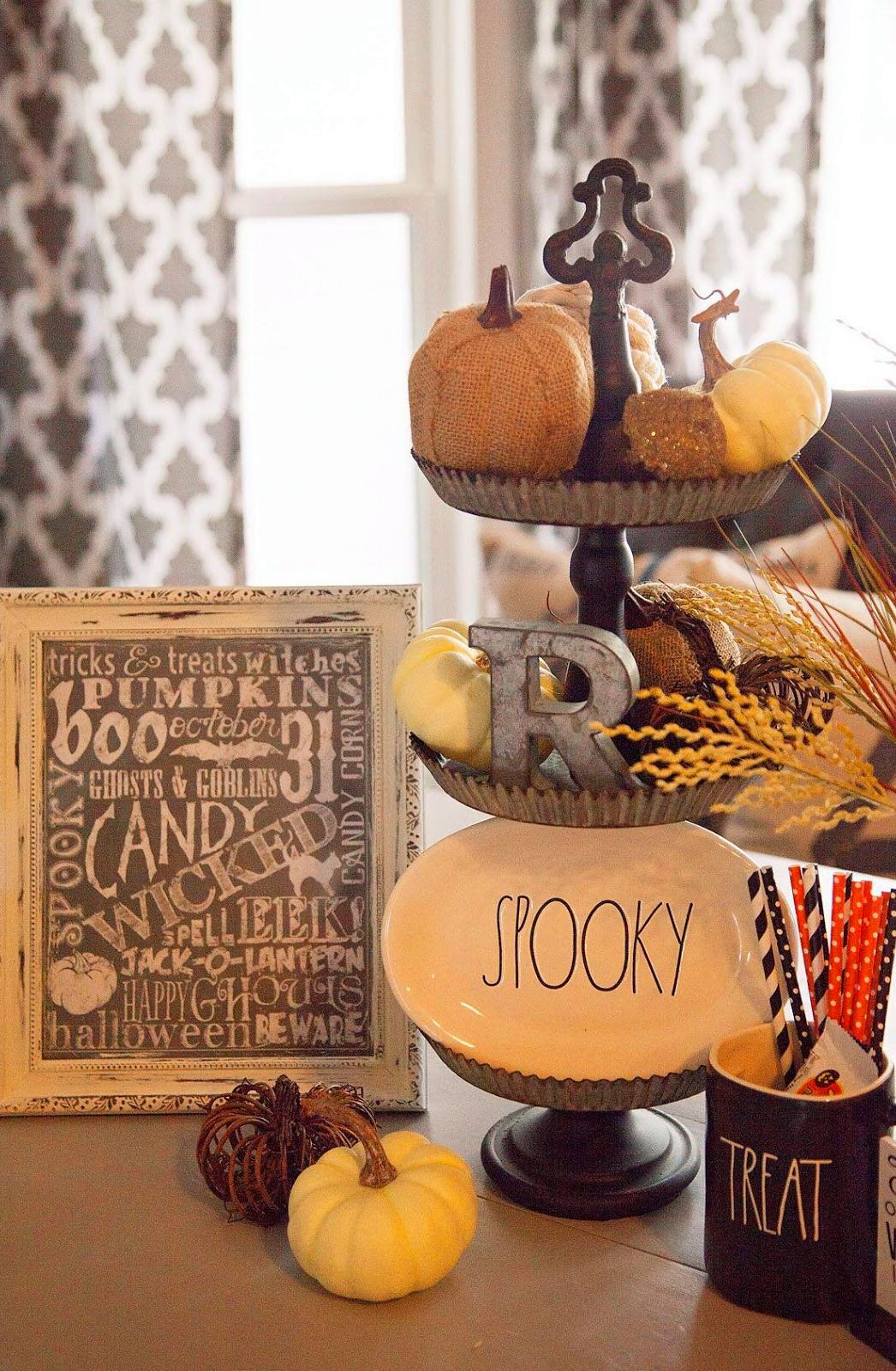 75+ Ways To Decorate Your Tiered Tray For Halloween