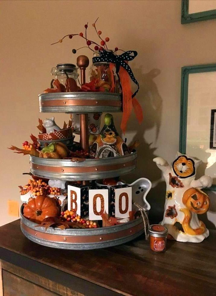 75+ Ways To Decorate Your Tiered Tray For Halloween