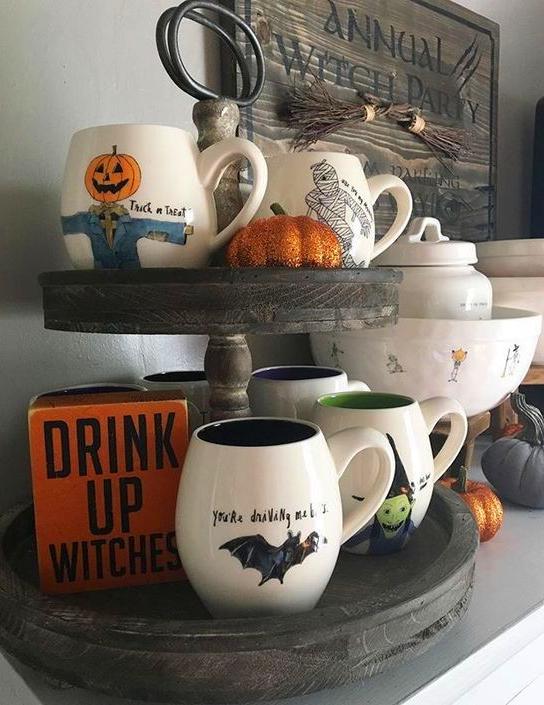 75+ Ways To Decorate Your Tiered Tray For Halloween