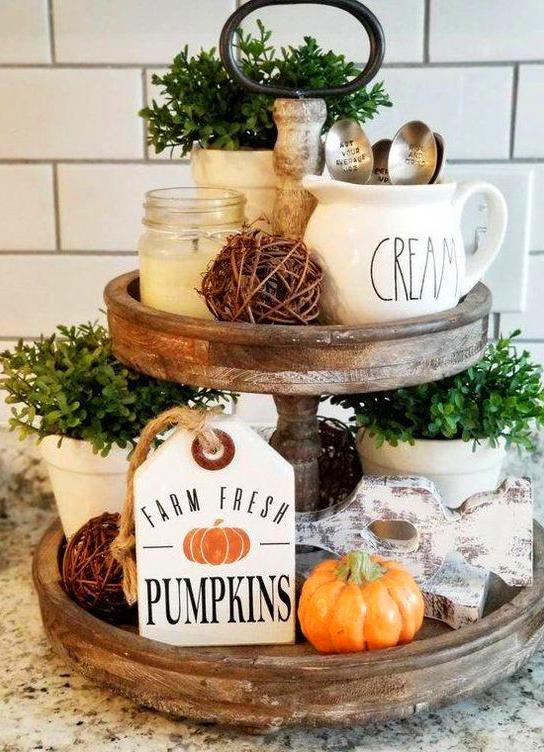 75+ Ways To Decorate Your Tiered Tray For Halloween