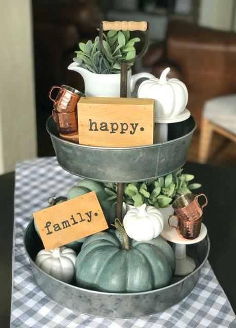 75+ Ways To Decorate Your Tiered Tray For Halloween