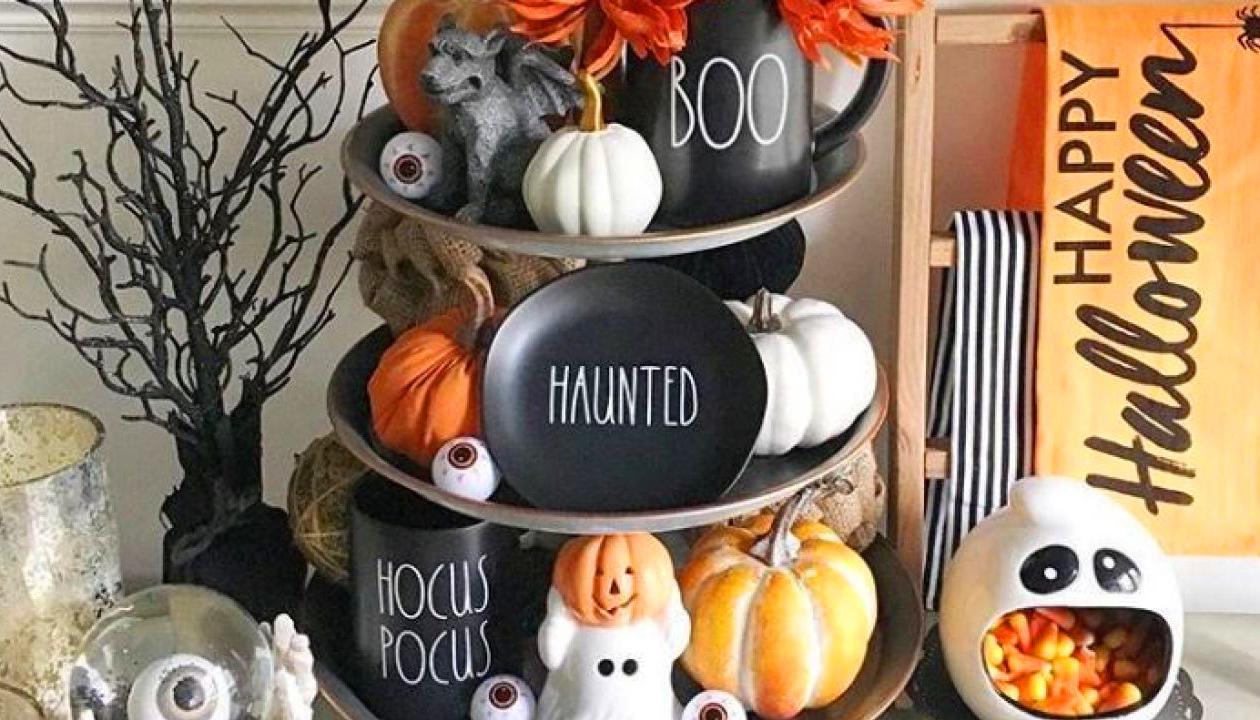 75+ Ways To Decorate Your Tiered Tray For Halloween