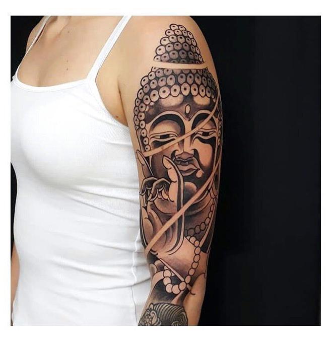 85+ Fascinating Sleeve Tattoos Design Ideas For Men and Women #SleeveTattoos #TattoosWomen #TattoosMen