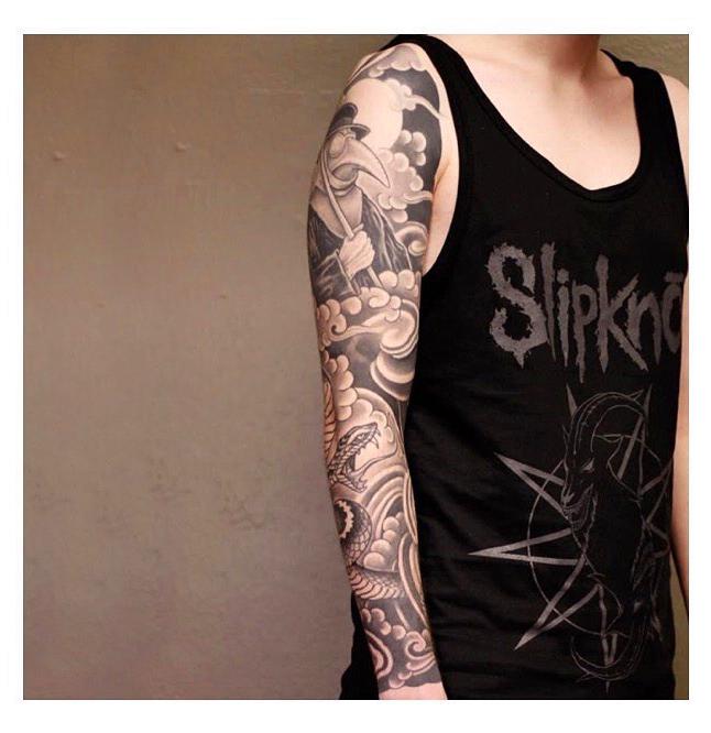 85+ Fascinating Sleeve Tattoos Design Ideas For Men and Women #SleeveTattoos #TattoosWomen #TattoosMen