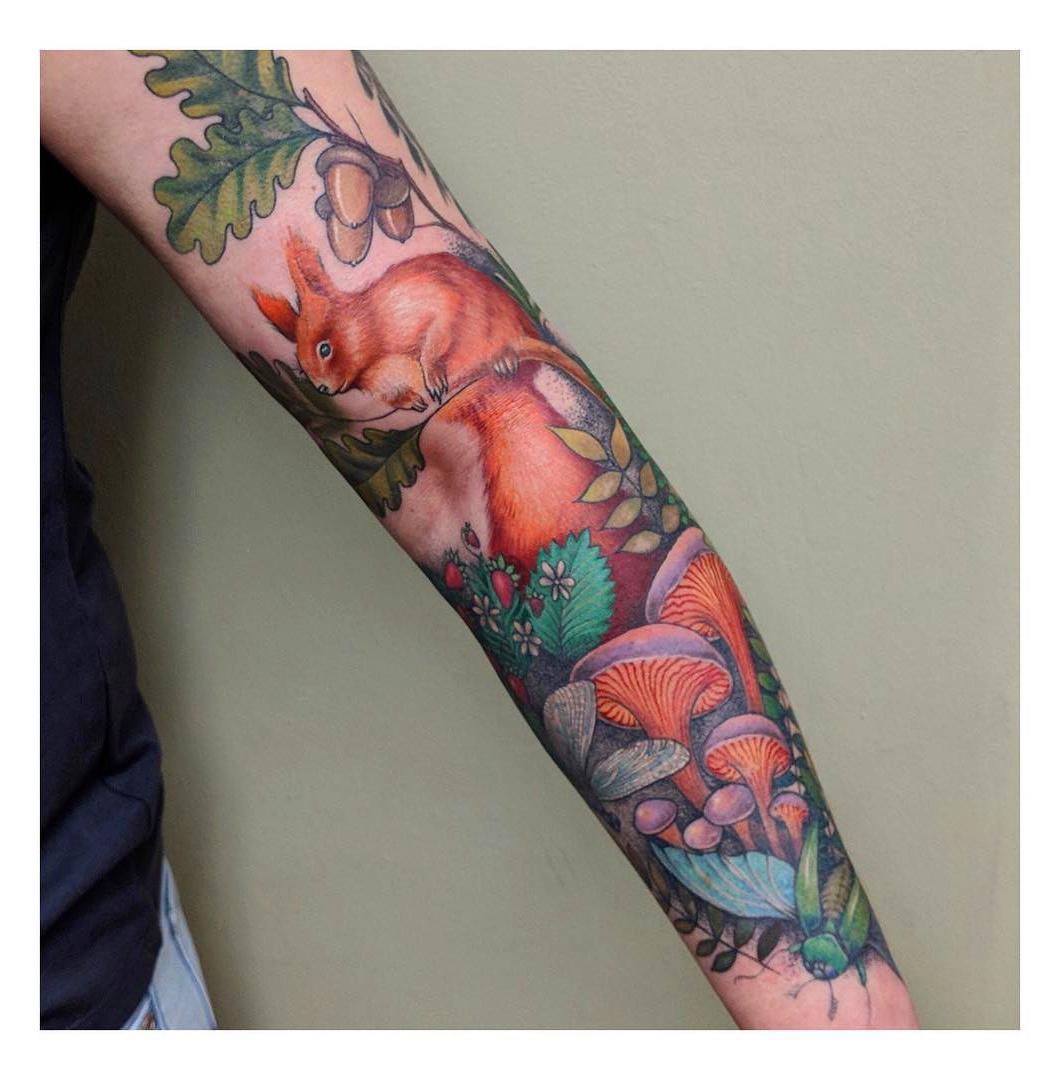 85+ Fascinating Sleeve Tattoos Design Ideas For Men and Women #SleeveTattoos #TattoosWomen #TattoosMen