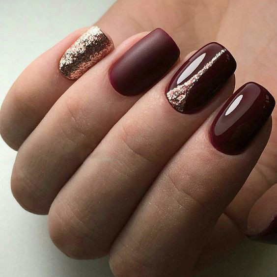 55 Trendy Fall Dip Nails Designs Ideas That Make You Want To Copy  #DipNails #FallDipNails