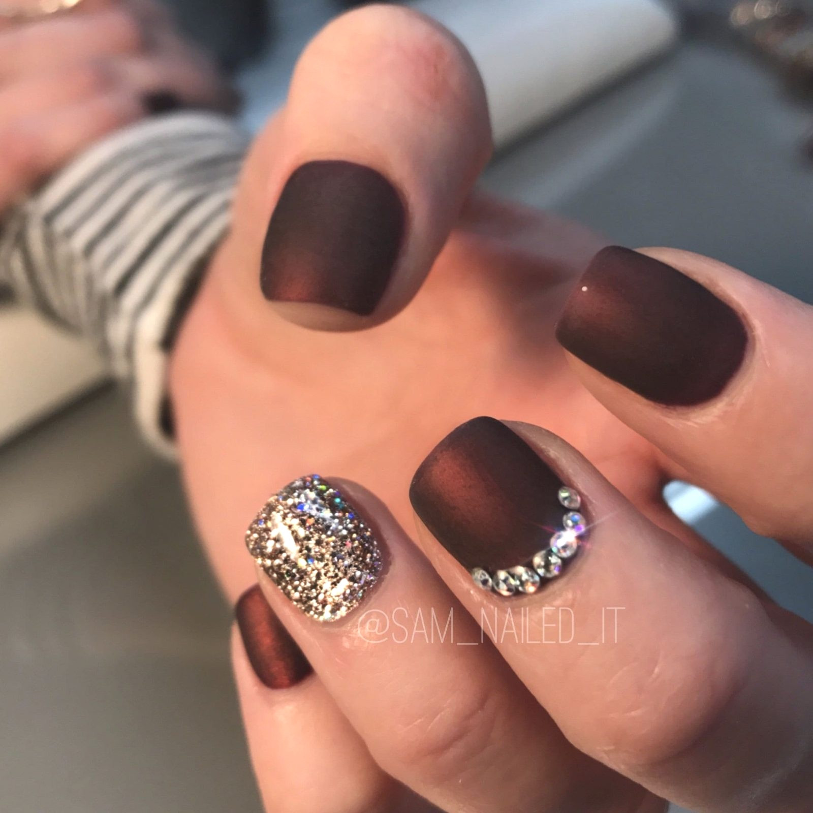 55 Trendy Fall Dip Nails Designs Ideas That Make You Want To Copy  #DipNails #FallDipNails