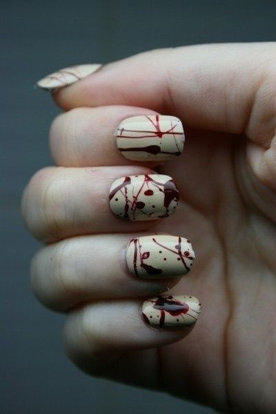 55 Amazing Halloween Nail Art Ideas #Halloween #HalloweenNail