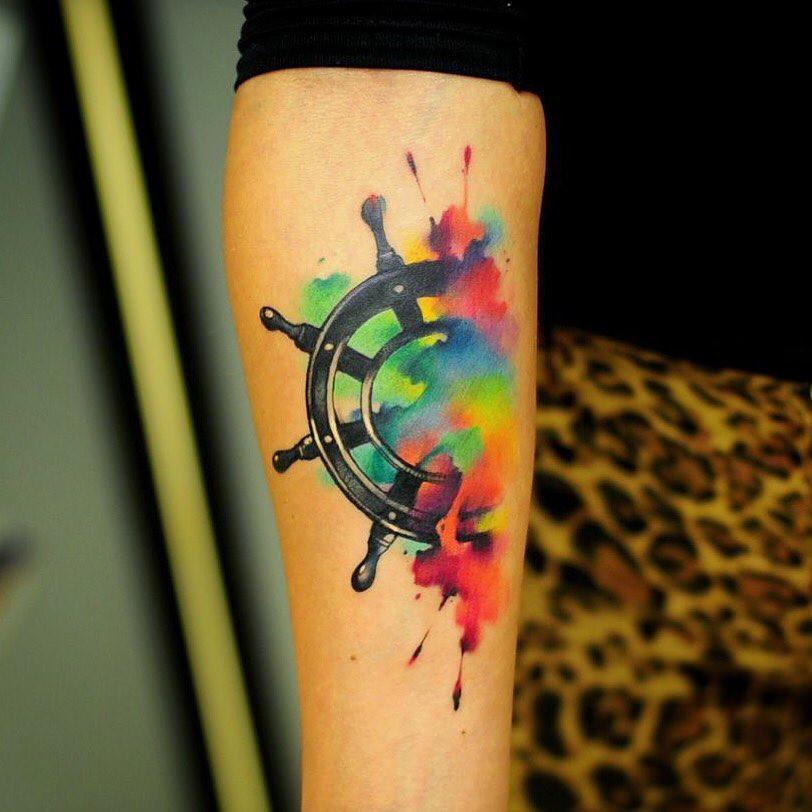 58 Beautiful Watercolor Tattoos Art Ideas