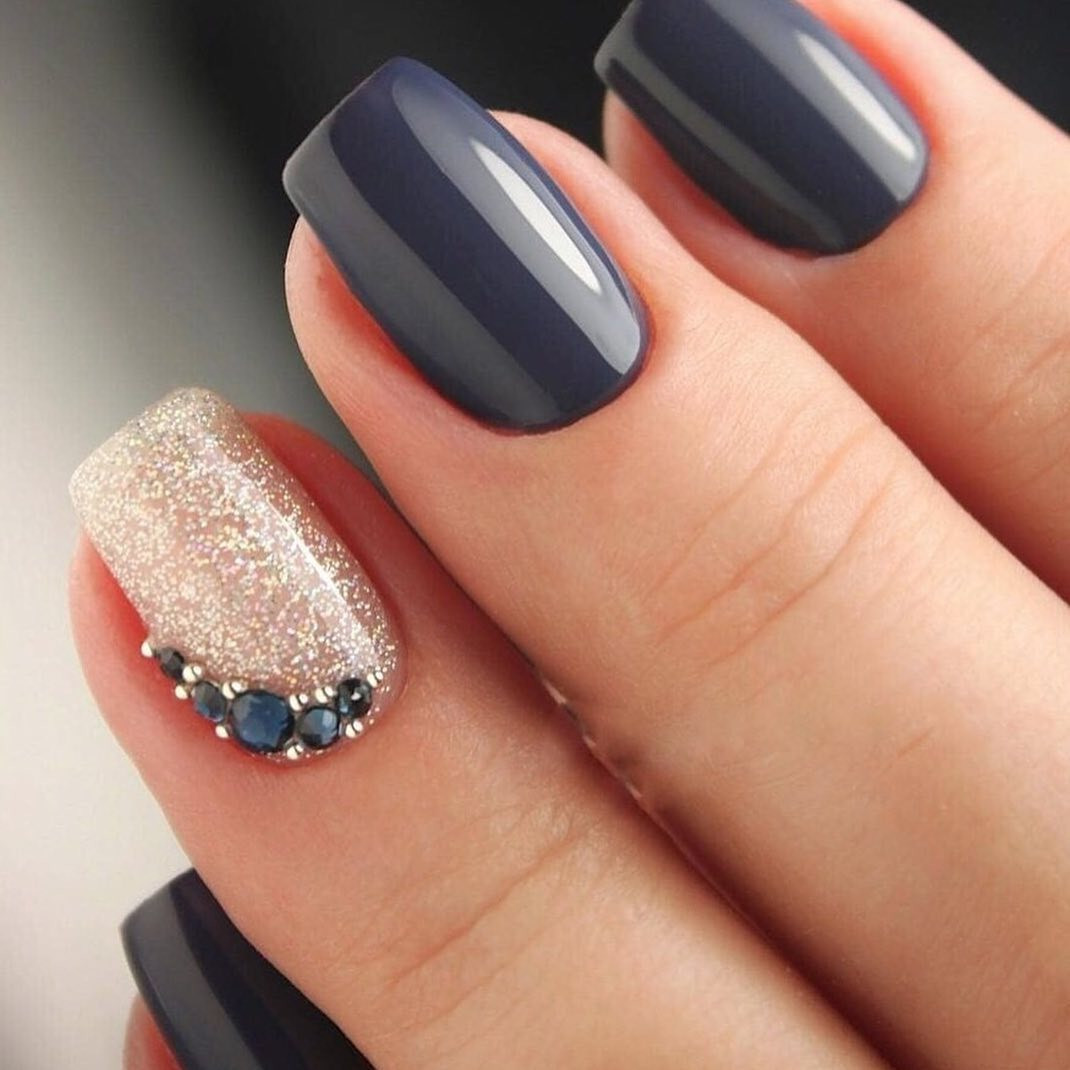 50+ Trendy Winter Nail Art Ideas For 2019