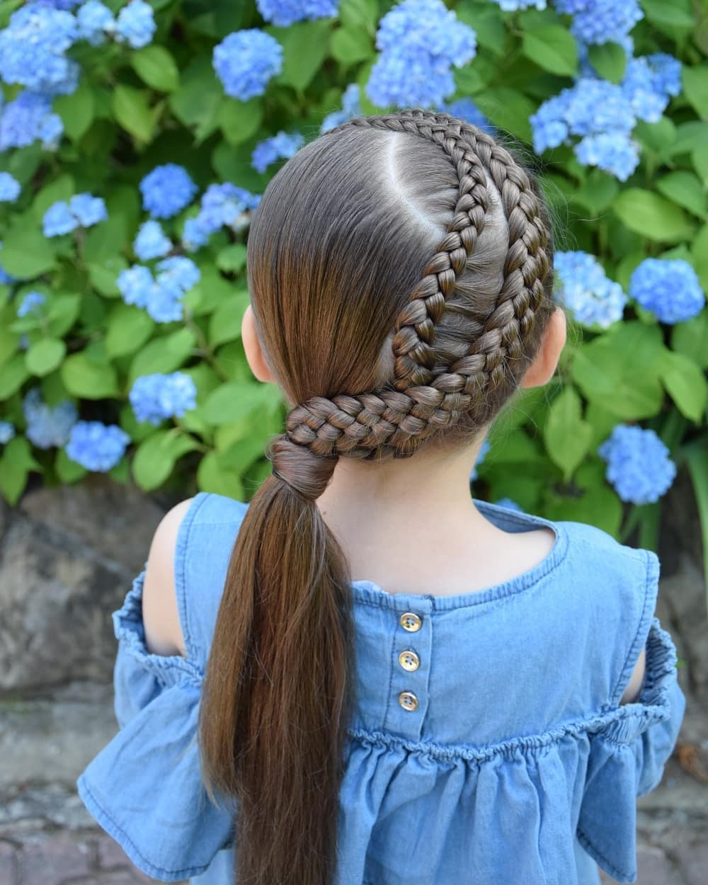 50 Adorable Braided Hairstyles for Kids 2020 - flippedcase