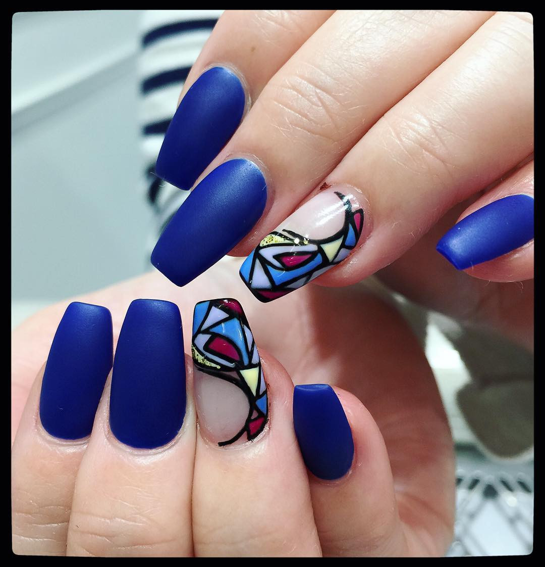 Pretty Nail Art Designs for Short Acrylic Nails,short acrylic nails coffin,short acrylic nails square,acrylic nail designs for spring,short acrylic nails almond