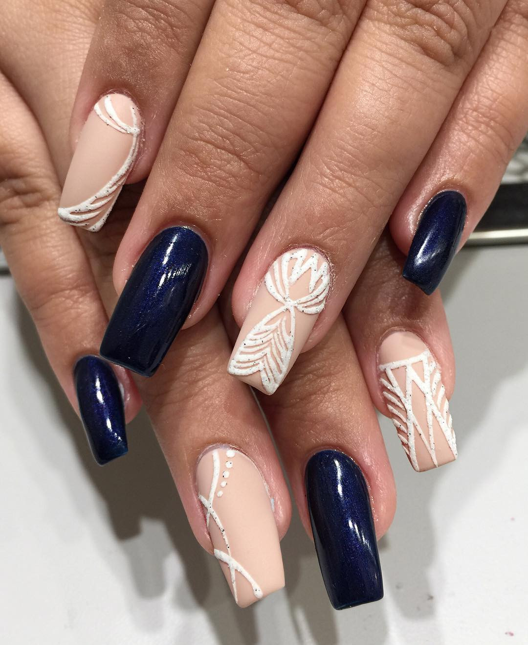 Pretty Nail Art Designs for Short Acrylic Nails,short acrylic nails coffin,short acrylic nails square,acrylic nail designs for spring,short acrylic nails almond