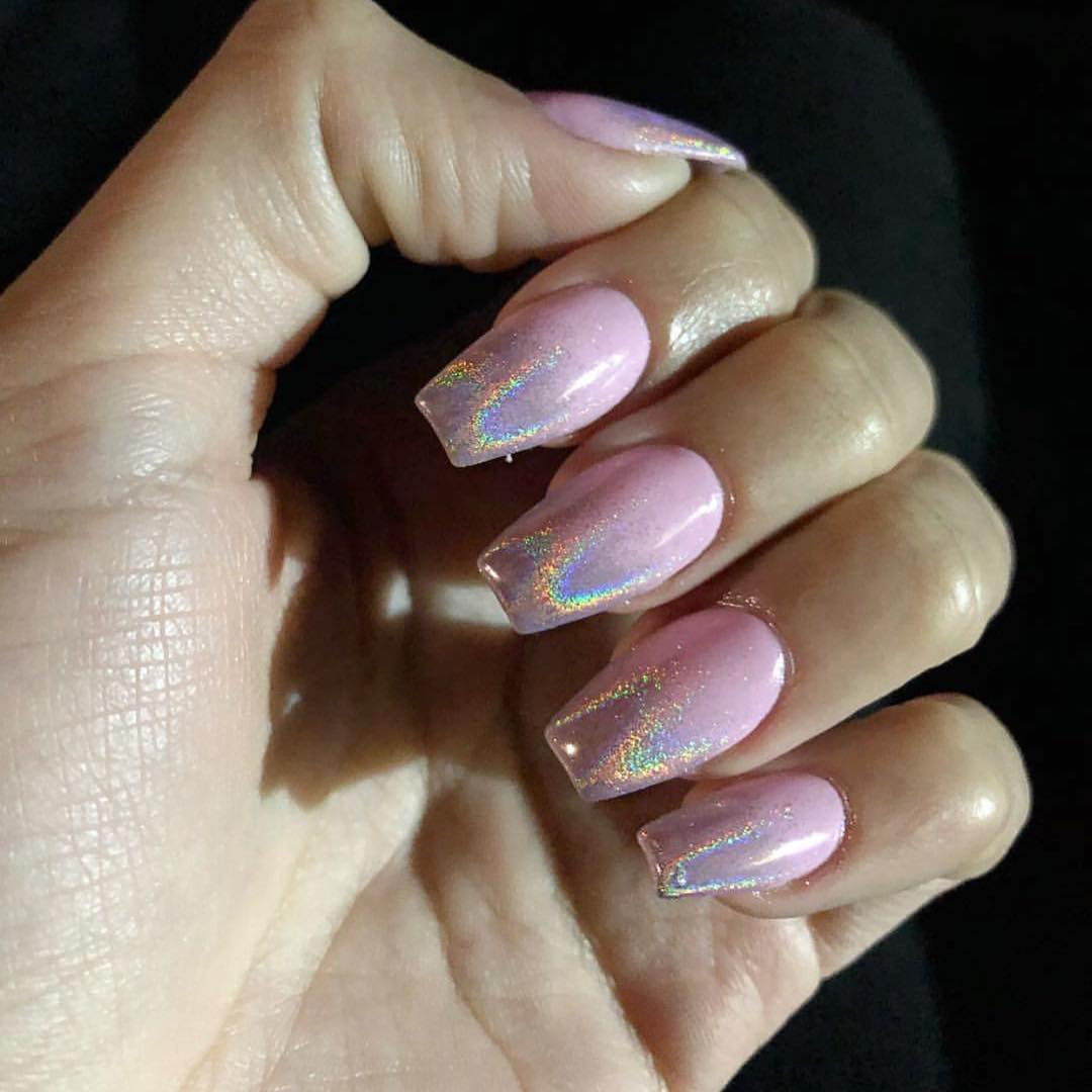 Pretty Nail Art Designs for Short Acrylic Nails,short acrylic nails coffin,short acrylic nails square,acrylic nail designs for spring,short acrylic nails almond