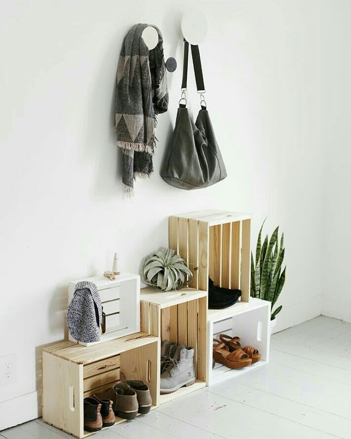 38 Best Simple DIY Shoe Racks You’ll Want To Make,shoe rack ideas pinterest,shoe rack ideas diy,shoe storage ideas for small spaces