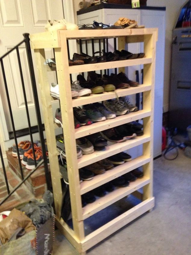 38 Best Simple DIY Shoe Racks You’ll Want To Make,shoe rack ideas pinterest,shoe rack ideas diy,shoe storage ideas for small spaces