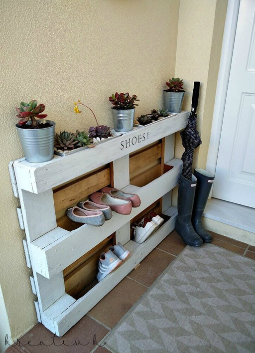 38 Best Simple DIY Shoe Racks You’ll Want To Make,shoe rack ideas pinterest,shoe rack ideas diy,shoe storage ideas for small spaces