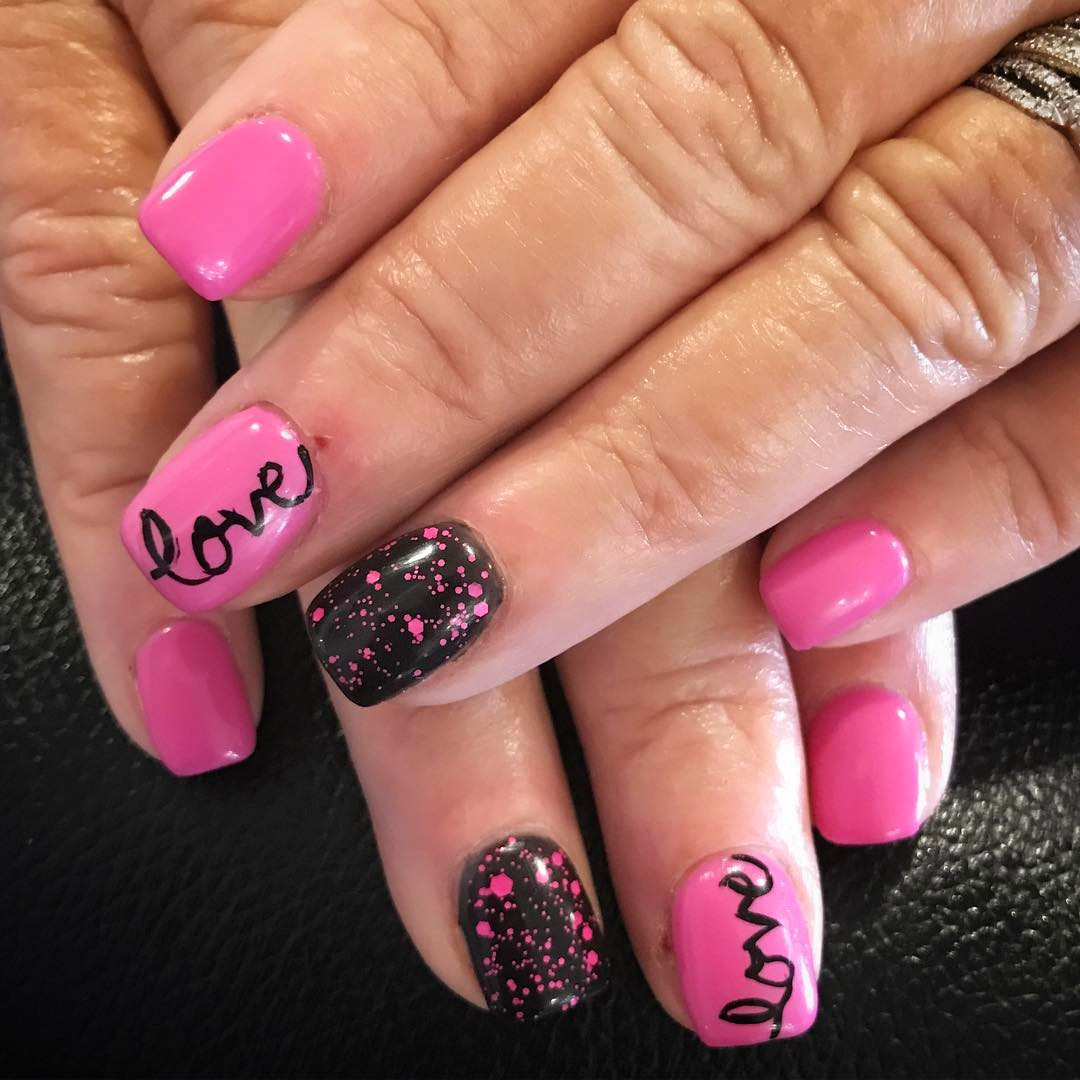 35 Valentine's Day Nail Designs You'll Fall Head Over Heels,valentines day nails 2020,valentines day nails coffin,valentines day nails 2020