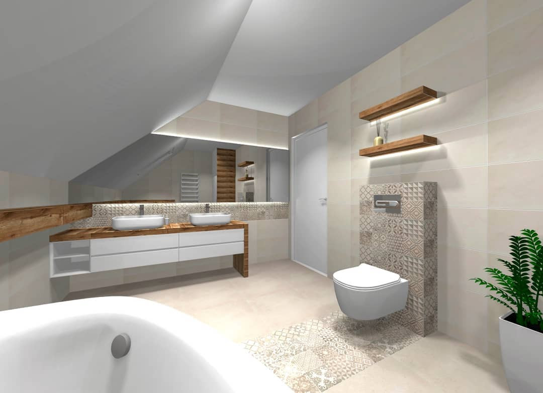 50 Attic Bathrooms to Inspire Your Next Renovation,attic bathroom plumbing,attic bathroom sloped ceiling,attic bathroom cost,attic shower ideas