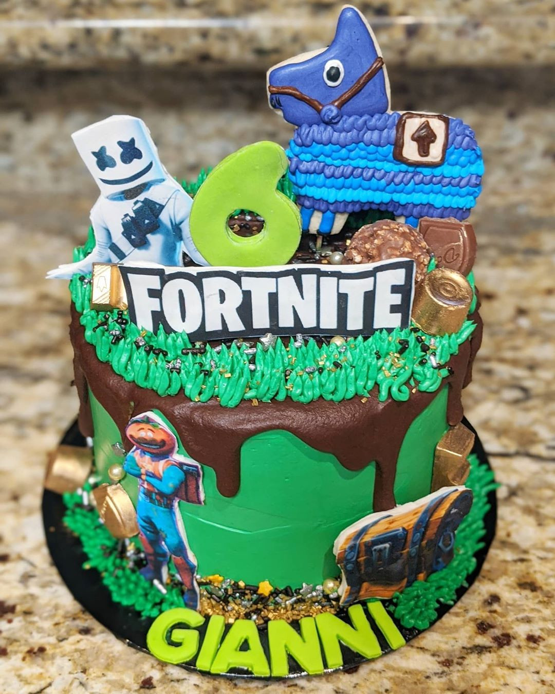 46 Amazing Fortnite Cakes and Cupcakes for an Epic Birthday Bash,fortnite cake ideas easy,easy fortnite cake,how to make a fortnite cake
