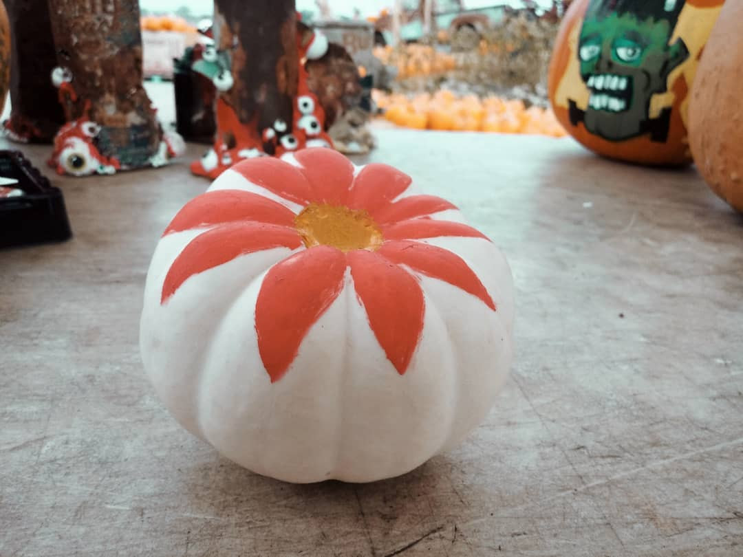 42 Easy Painted Pumpkins to DIY This Halloween,pumpkin painting stencils,pumpkin painting ideas 2020,pumpkin painting ideas 2019,mini pumpkin painting ideas