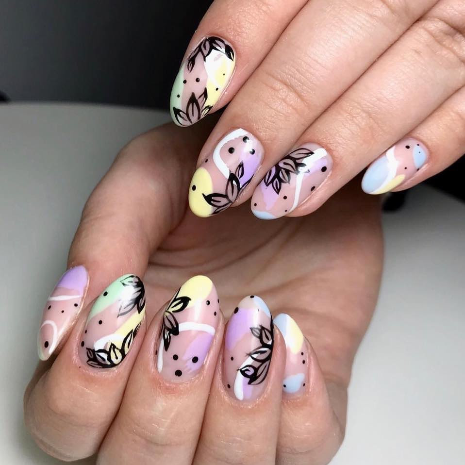 50 Spring Nails Trends That Are in for 2020,spring nails 2020,spring nailsacrylic,spring nails colors,spring nails coffin