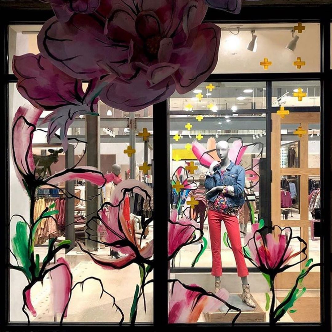 48 Creative Spring Window Display Ideas Designs,spring window displays for preschool,retail window display ideas,creative window display ideas