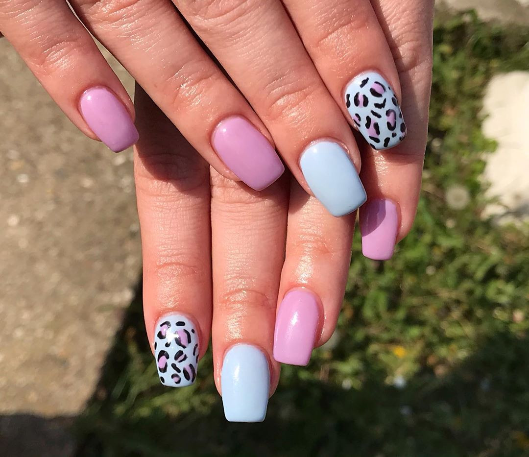 50 Cute Summer Nail Designs for 2020,summer gel nails 2020,nail designs 2020,nail trends 2020