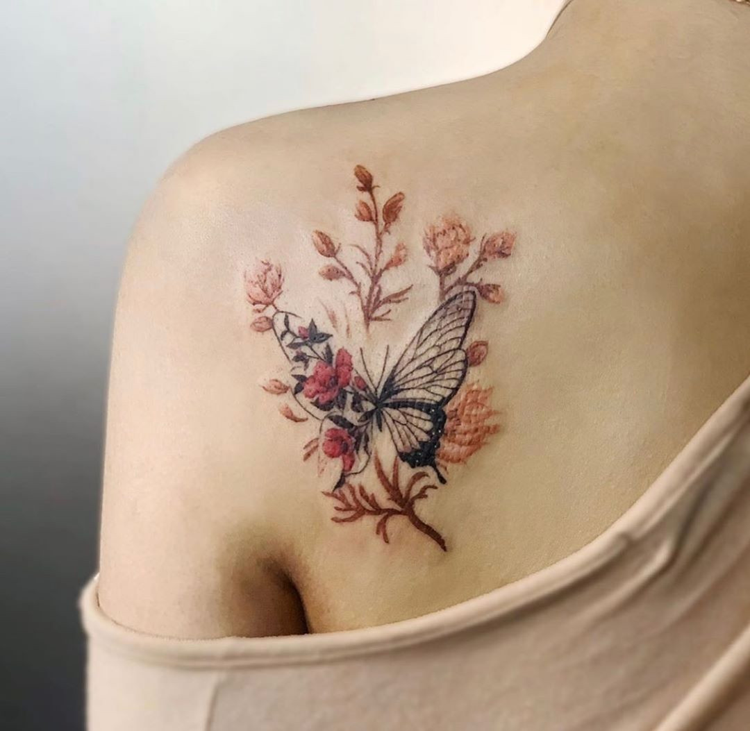 52 Sexiest Butterfly Tattoo Designs in 2020,